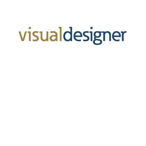 Visual Designer logo - product shot
