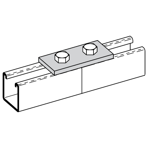 B6129 and B6340 Two Hole Splice Plate