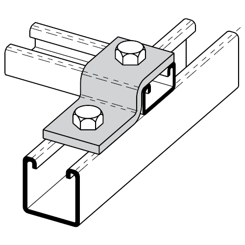 Two Hole Offset Z-Support for B72