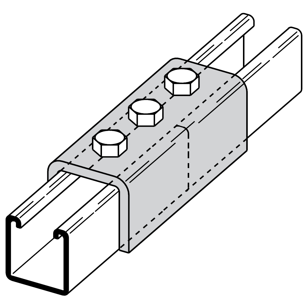 Three Hole Splice Clevis for B62