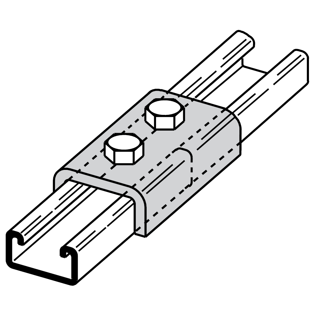 Two Hole Splice Clevis for B72