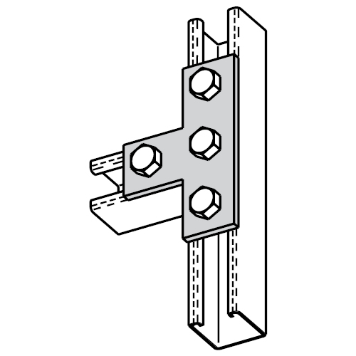 Four Hole Tee Plate
