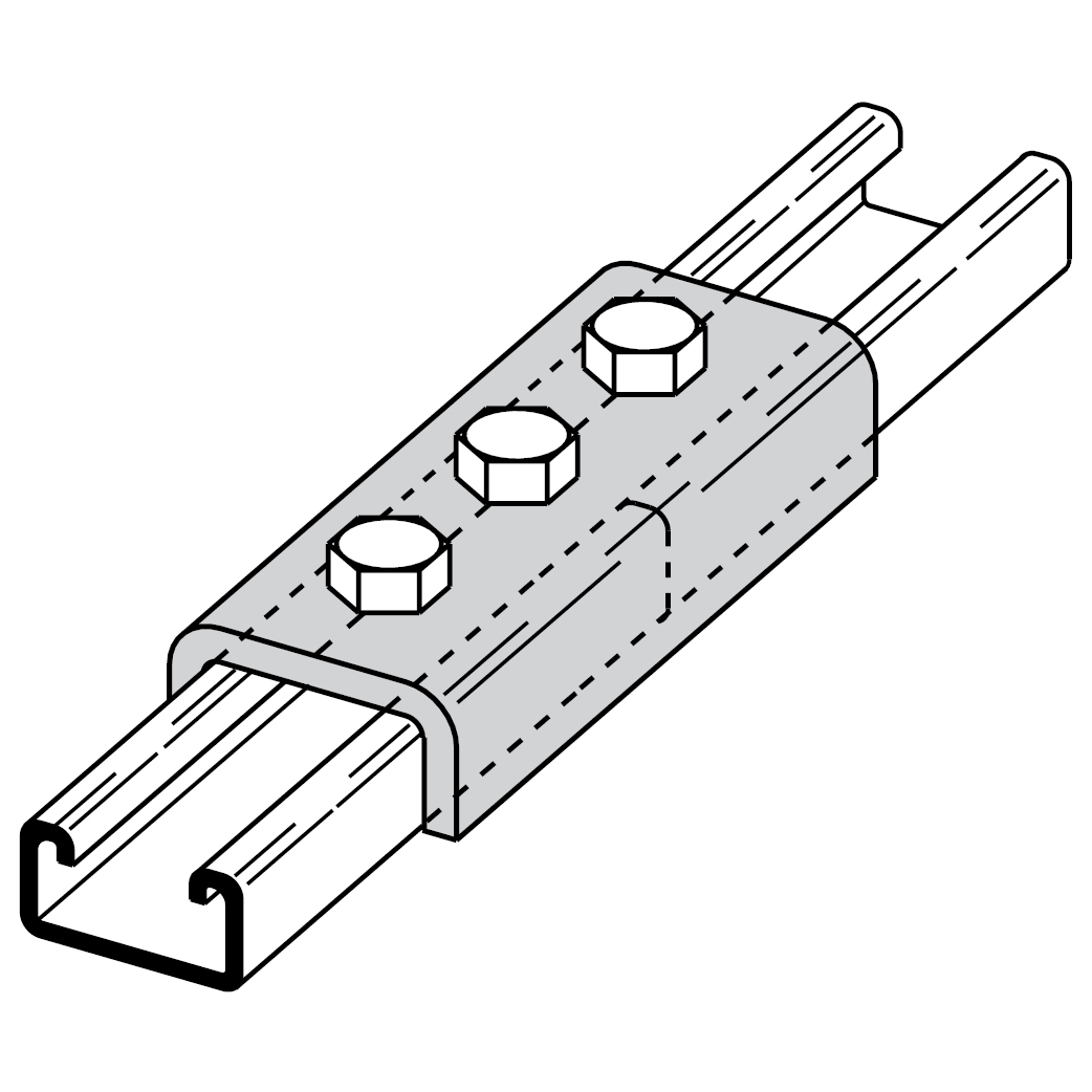 Three Hole Splice Clevis for B72