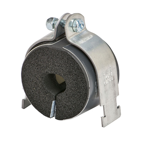 hanging strut pipe hanger with clamp
