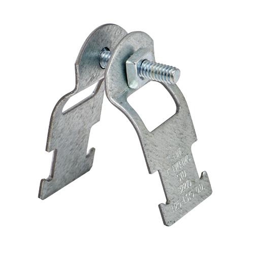 pipe clamp for strut beam
