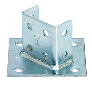 Post base strut bracket