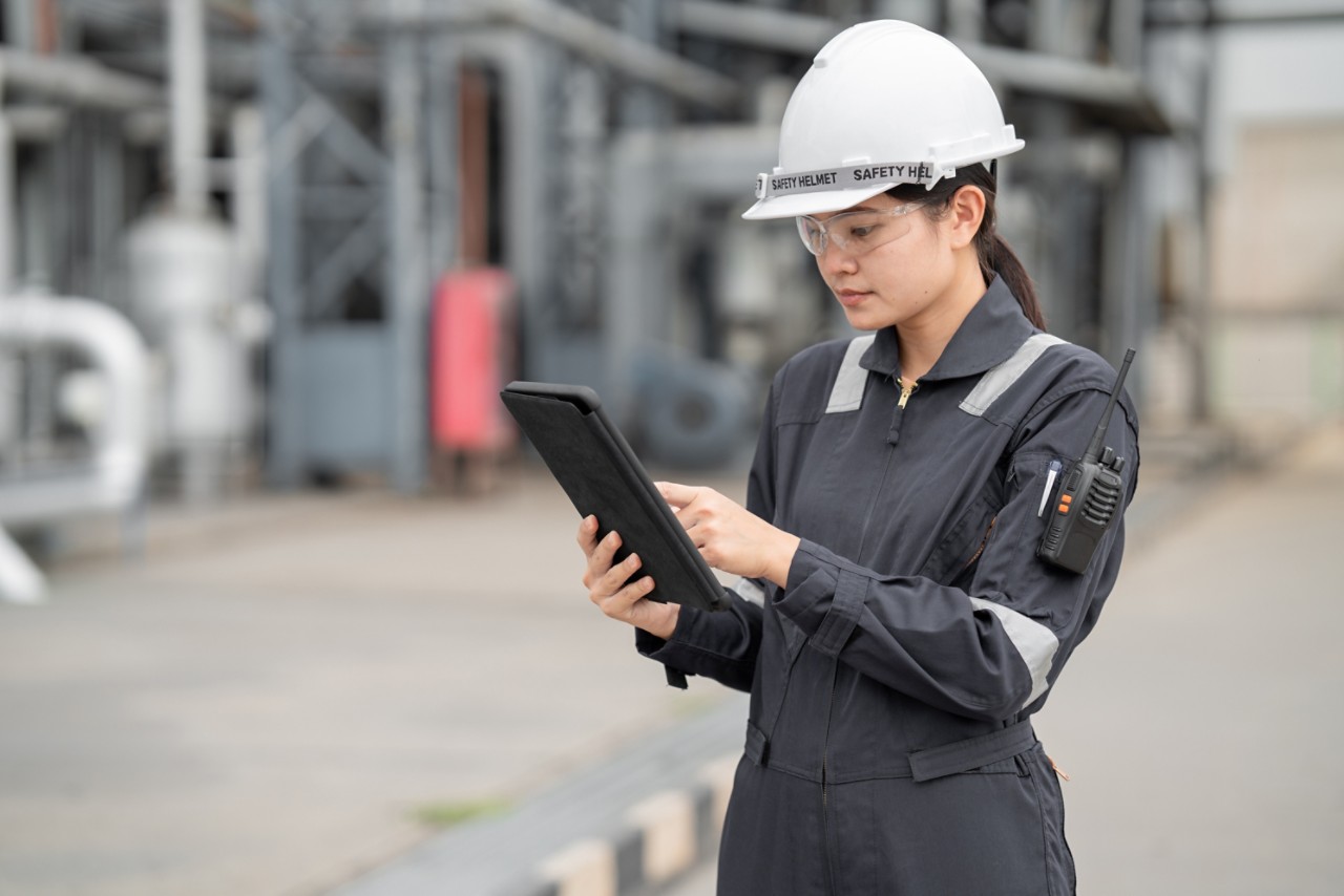 Electrical engineer working power plant getty 1383692964