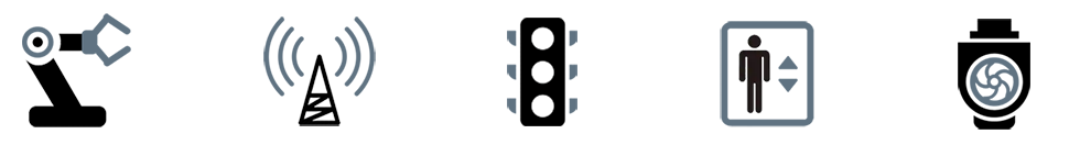 Application icons for protective relay usage
