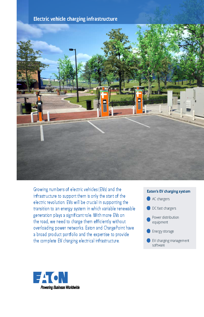 cover image eaton evci na product portfolio brochure june 2025