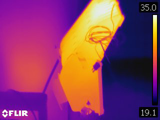 crouse-hinds flir heat image