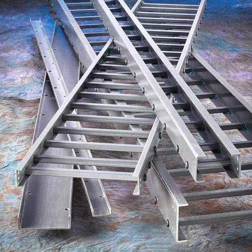 B-Line series fiberglass cable ladder tray