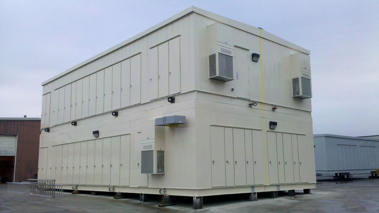 Two-story integrated power assembly