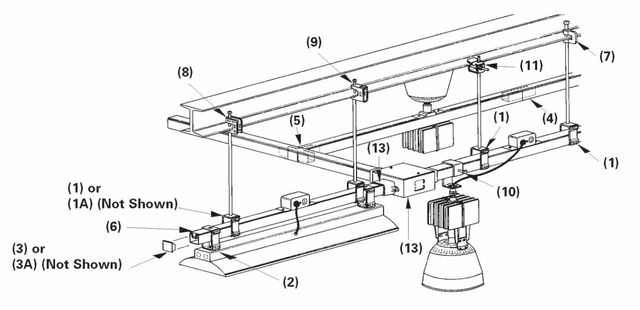cable raceway using strut channel