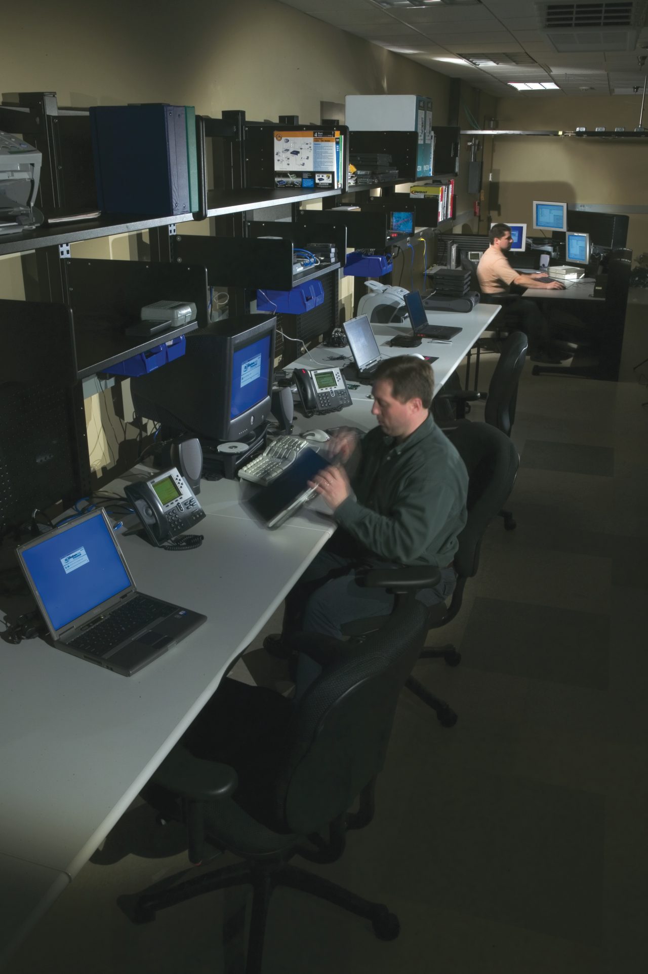 Computer Room with potential zinc whiskers