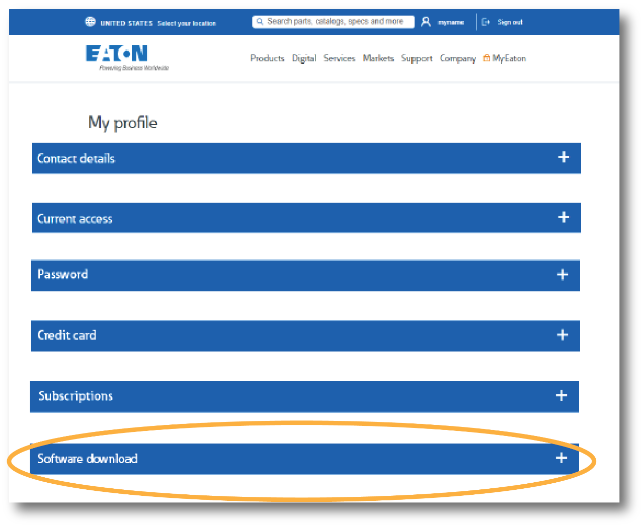 How to update My profile 