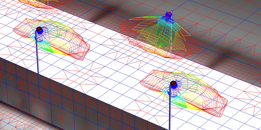 Photometric Rendering for IES Library